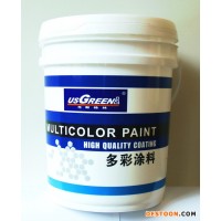 祥生尤斯格林  沉香米黄 水包砂涂料