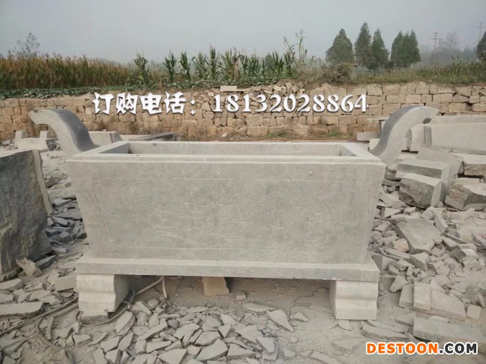 香炉石雕祠堂香炉雕塑图1