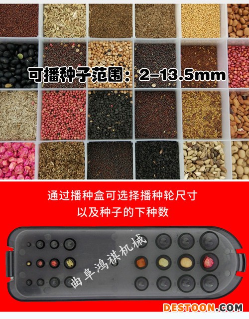HQ 药材播种机 茴香播种机 手推式芹菜香菜精播机图1