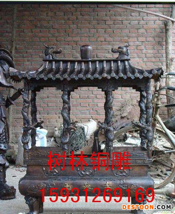 铜香炉铜熏香炉佛价格图1