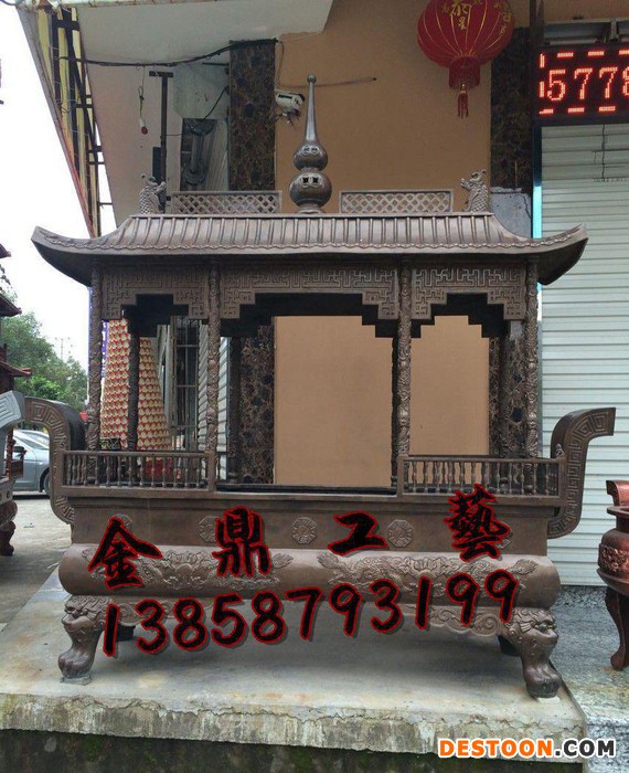 直销露天香炉 寺庙香炉 佛教供佛香炉 祠堂祭祖香炉图1