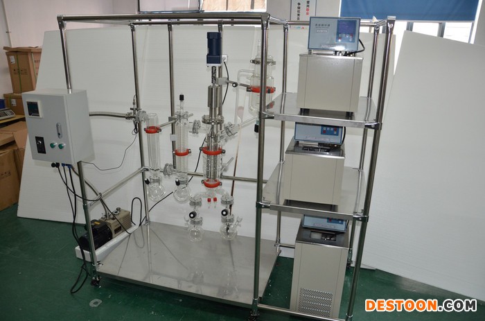 短程分子蒸馏仪 植物提取 石油精油浓缩装置实验室用图1